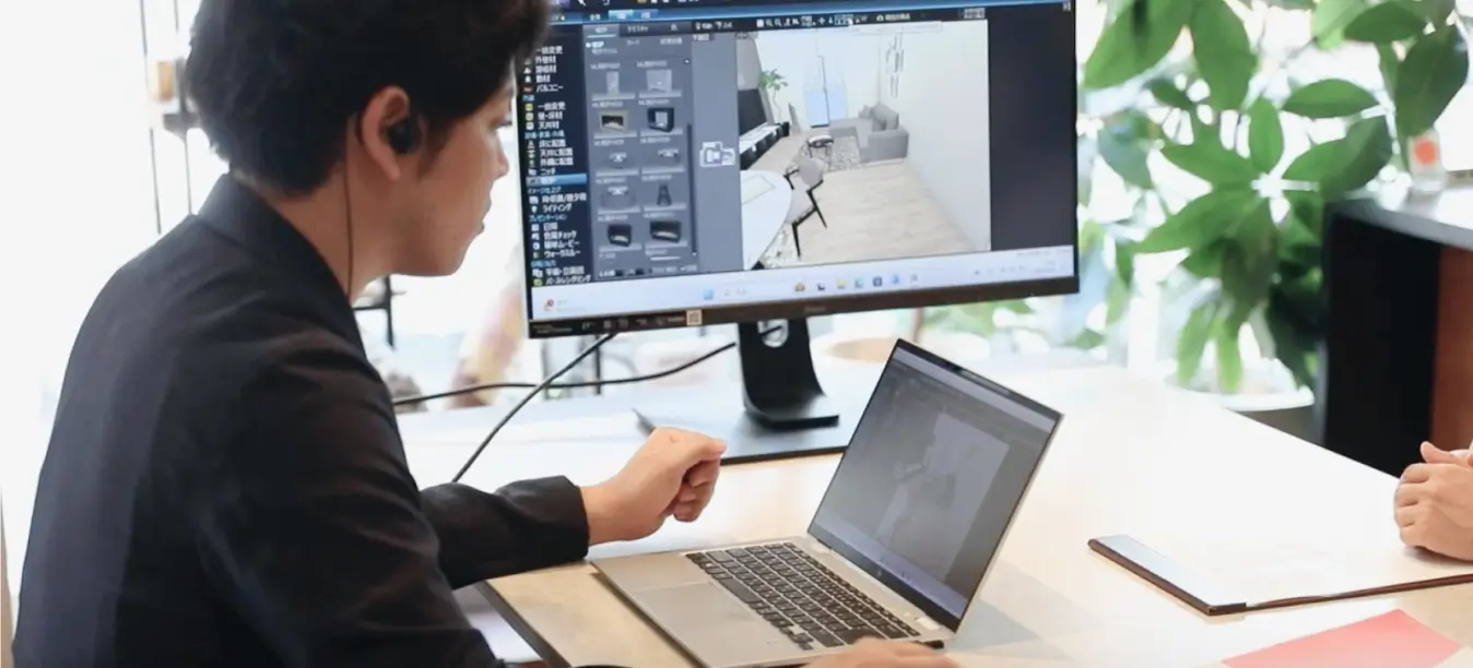 3Dで理想の空間をカタチに！